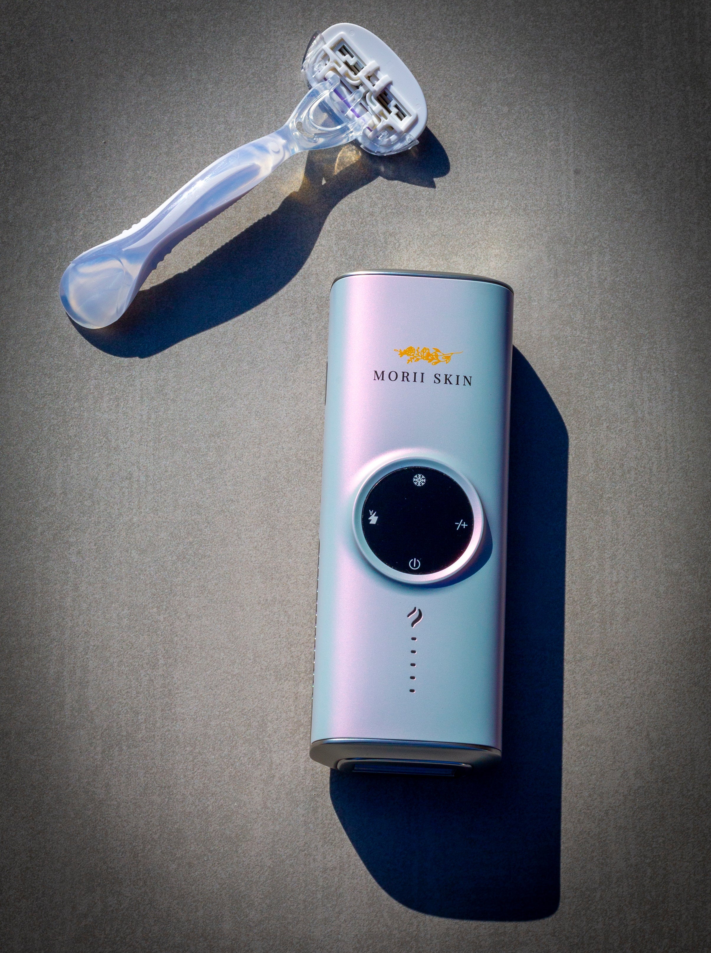 AURORA - 2-in-1 IPL Hair Removal &amp; Skin Rejuvenation Device with Sapphire Ice-Cooling Morii Skin